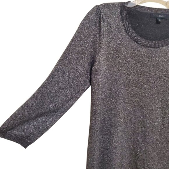 Banana Republic Dress Metallic Cashmere Wool Blend - Picture 6 of 15